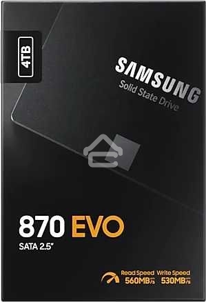 Накопитель SSD Samsung 4Tb 870 EVO, V-NAND, 2.5