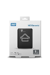 Внешний жесткий диск HDD WD 1Tb Original USB 3.0 WDBUZG0010BBK-WESN Elements Portable 2.5