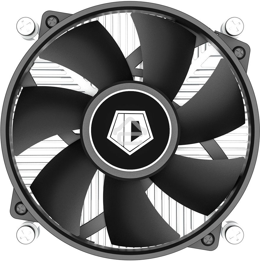 Кулер ID-COOLING DK-17 PWM серебристый/черный 92мм алюминий 2200rpm 26db 4-pin 65W 42мм