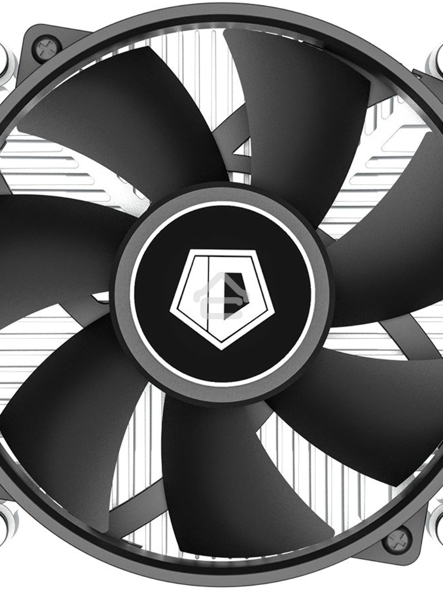 Кулер ID-COOLING DK-17 PWM серебристый/черный 92мм алюминий 2200rpm 26db 4-pin 65W 42мм