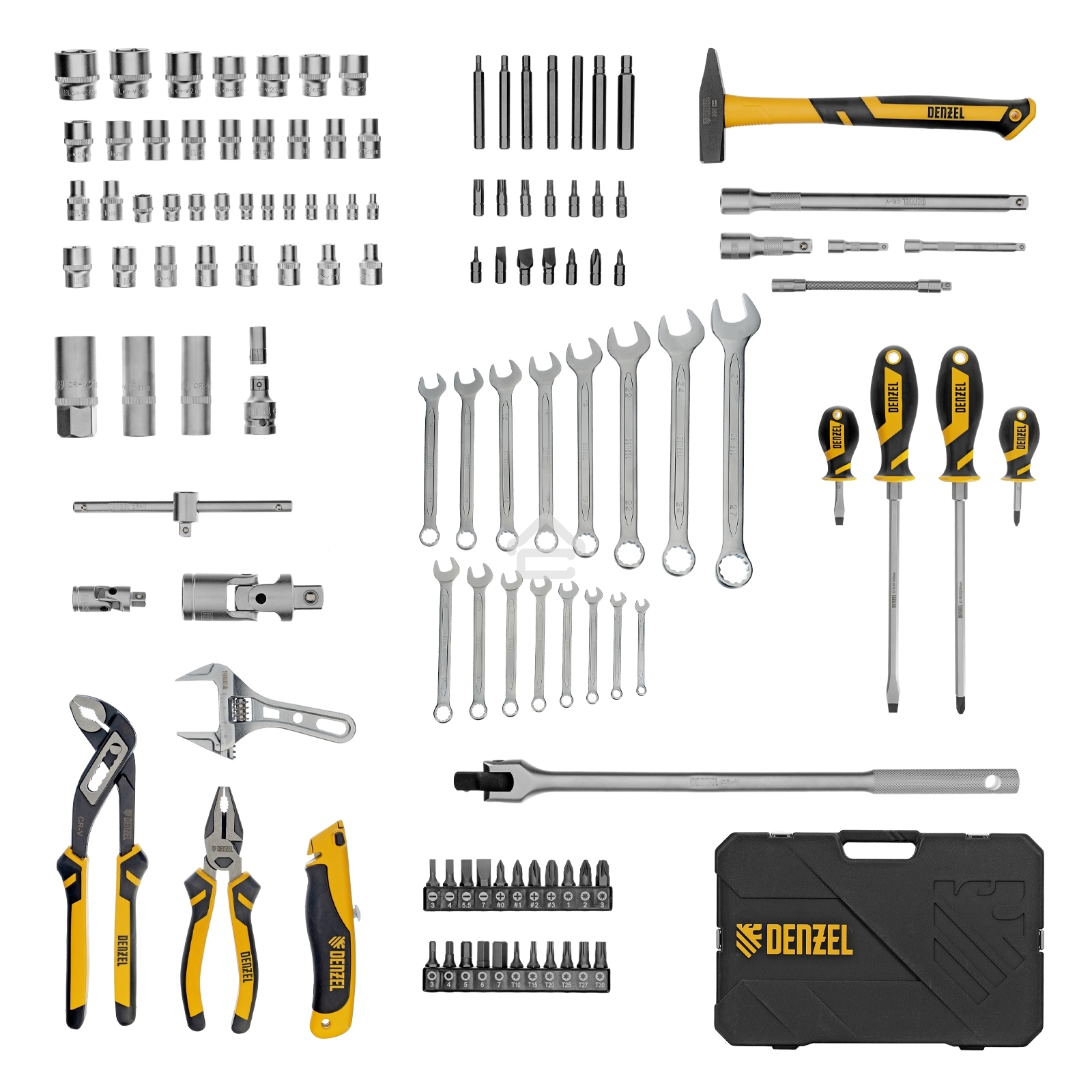 Набор инструментов Denzel 1/2