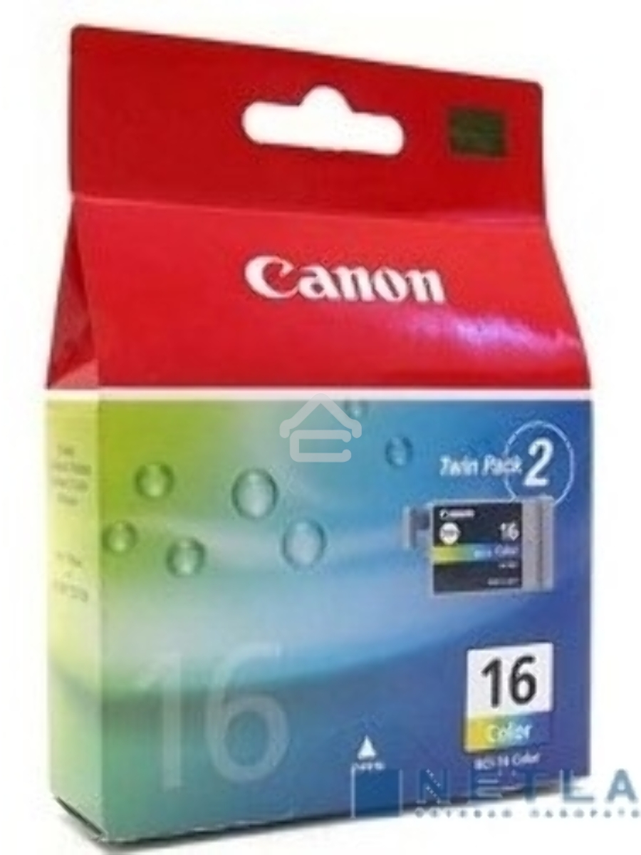 Картридж струйный BCI-16C (9818A002) для Canon SELPHY DS700/810, Цветной, 75стр.