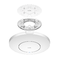 Точка доступа AX3000 Dual Band Ceiling Mount Wi-Fi 6 Access Point, Chipset MT7981, 802.11ax/ac/a/b/g/n, 2402Mbps at 5GHz + 574Mbps at 2.4GHz, 1 x 2.5G RJ45 Port, MU-MIMO, Support 12V DC or 802.3at PoE or Passive PoE, Internal Antennas, 48V passive PoE ada