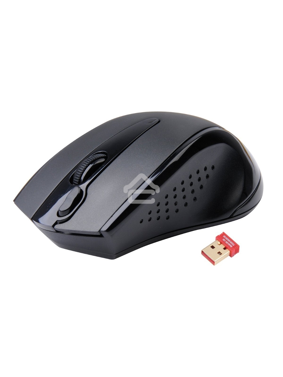 Мышь беспроводная A4Tech G9-500F черный, 1200 dpi, радиоканал, USB, кнопки - 4