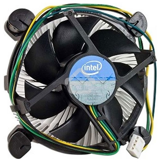 Кулер Intel E97379серебристый/черный 90мм алюминий 2500rpm 27db 4-pin 73W 58мм