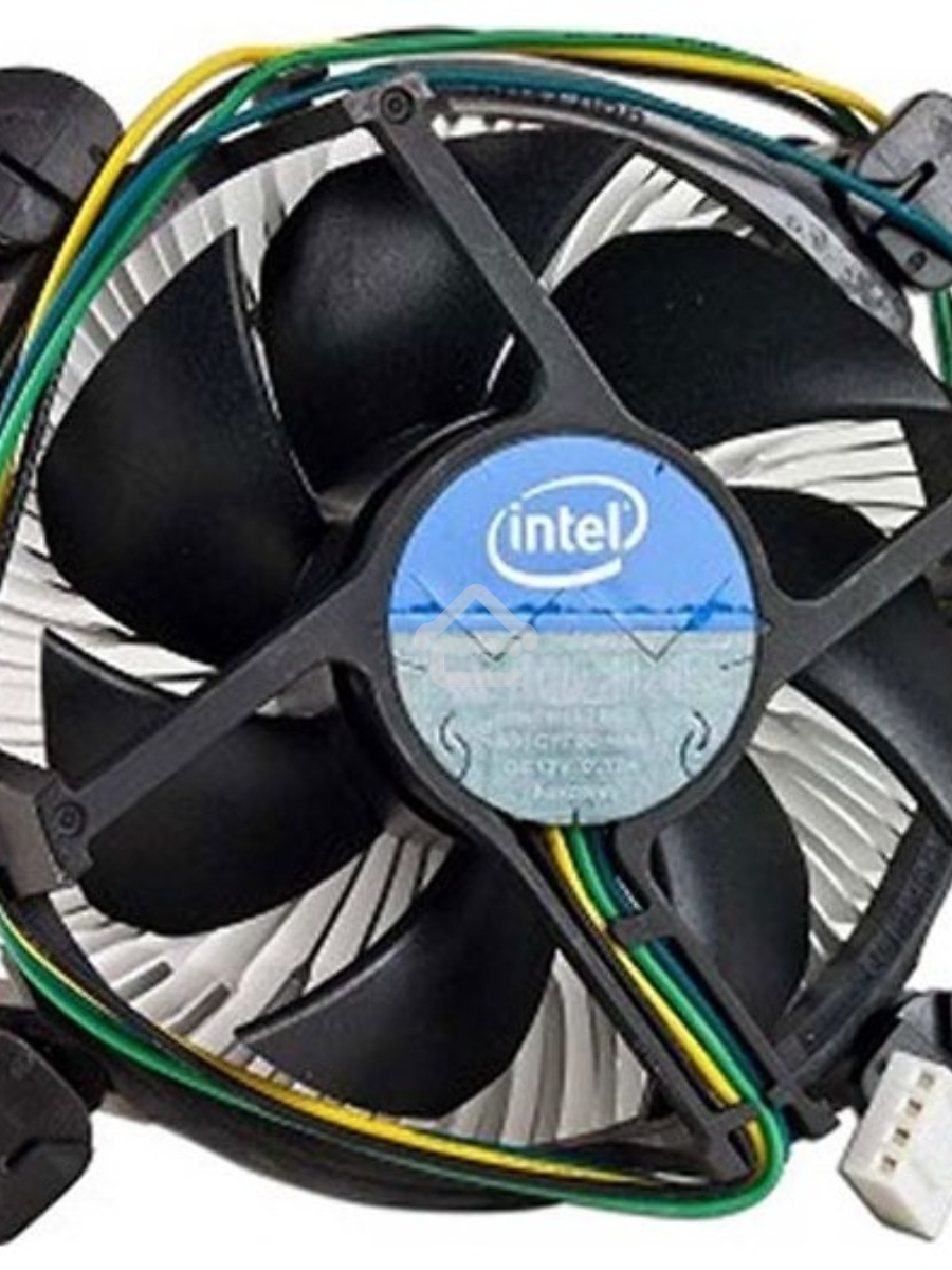 Кулер Intel E97379серебристый/черный 90мм алюминий 2500rpm 27db 4-pin 73W 58мм