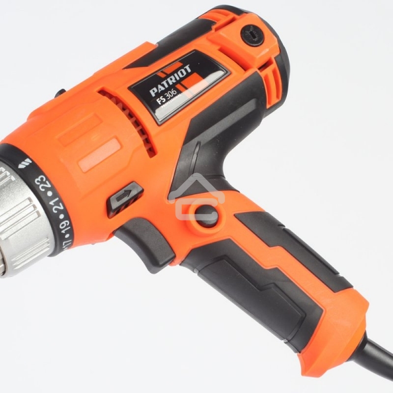 Дрель-шуруповерт сетевой Patriot FS 306, Сетевая, 300 Вт