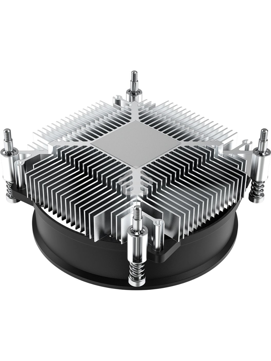Кулер ID-COOLING DK-17 PWM серебристый/черный 92мм алюминий 2200rpm 26db 4-pin 65W 42мм