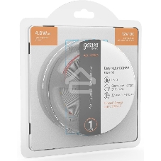 Лента светодиодная Basic 12V 4,8W/m 312lm/m 3000K IP20 LED 5m 1/100