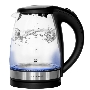Чайник электрический Galaxy Line GL 0560, черный, стекло, 2200 Вт, 1,7 л, LED-подсветка