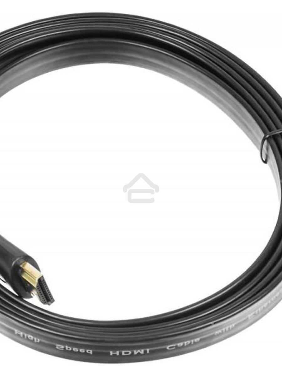 Кабель аудио-видео Buro Flat HDMI (m)/HDMI (m) 2м. черный