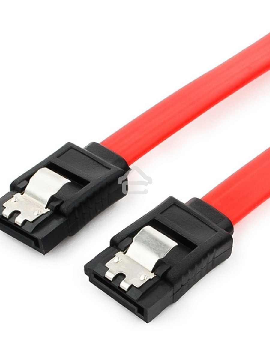 Кабель интерфейсный SATAIII Cablexpert CC-SATAM-DATA-0.8M, 80см, 7pin/7pin, защелка, пакет