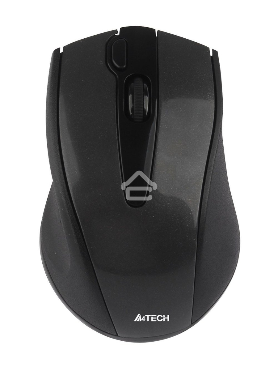Мышь беспроводная A4Tech G9-500F черный, 1200 dpi, радиоканал, USB, кнопки - 4