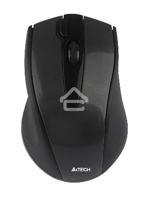 Мышь беспроводная A4Tech G9-500F черный, 1200 dpi, радиоканал, USB, кнопки - 4