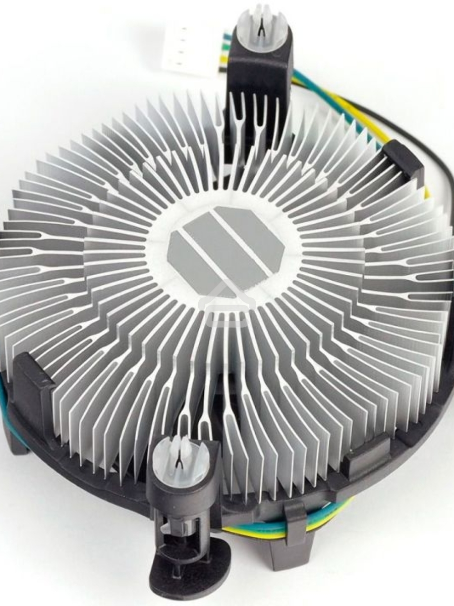 Кулер Intel E97379серебристый/черный 90мм алюминий 2500rpm 27db 4-pin 73W 58мм