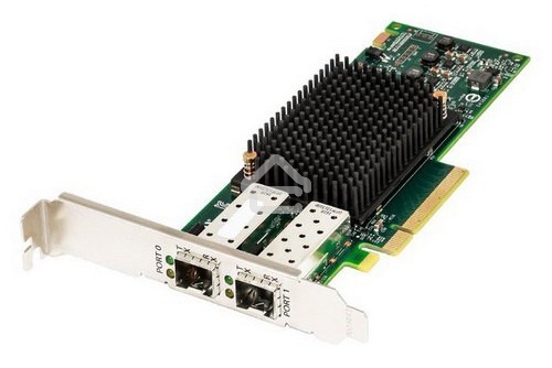 Сетевой адаптер Emulex Broadcom/LSI LPe31002-M6 Gen 6 (16GFC), 2-port, 16Gb/s, PCIe Gen3, Upgradable to 32GFC