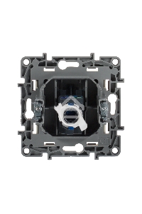 Розетка RJ45 кат. 5 UTP, сл. кость ETIKA