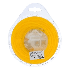 Леска для триммера звезда 3 мм х 15 м, блистер FLEX CORD Denzel