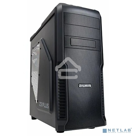 Компьютерный корпус Zalman Z3 Plus черный w/o PSU ATX 1x80mm 1x92mm 2x120mm 2xUSB2.0 1xUSB3.0 audio bott PSU