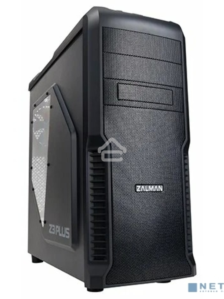 Компьютерный корпус Zalman Z3 Plus черный w/o PSU ATX 1x80mm 1x92mm 2x120mm 2xUSB2.0 1xUSB3.0 audio bott PSU