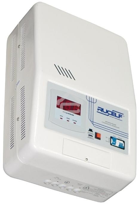 Стабилизатор RUCELF SRW-12000-Dоднофазный, цифровой 220В 12000ВА вх.:130-270В НАСТЕННЫЙ