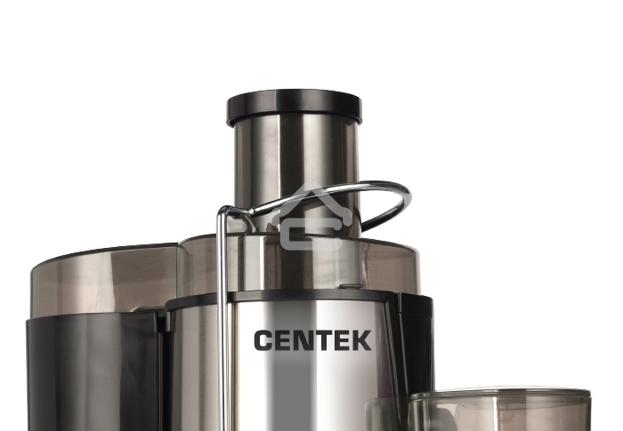 Соковыжималка Centek CT-1209 нержавеющая сталь/черный, 600 Вт