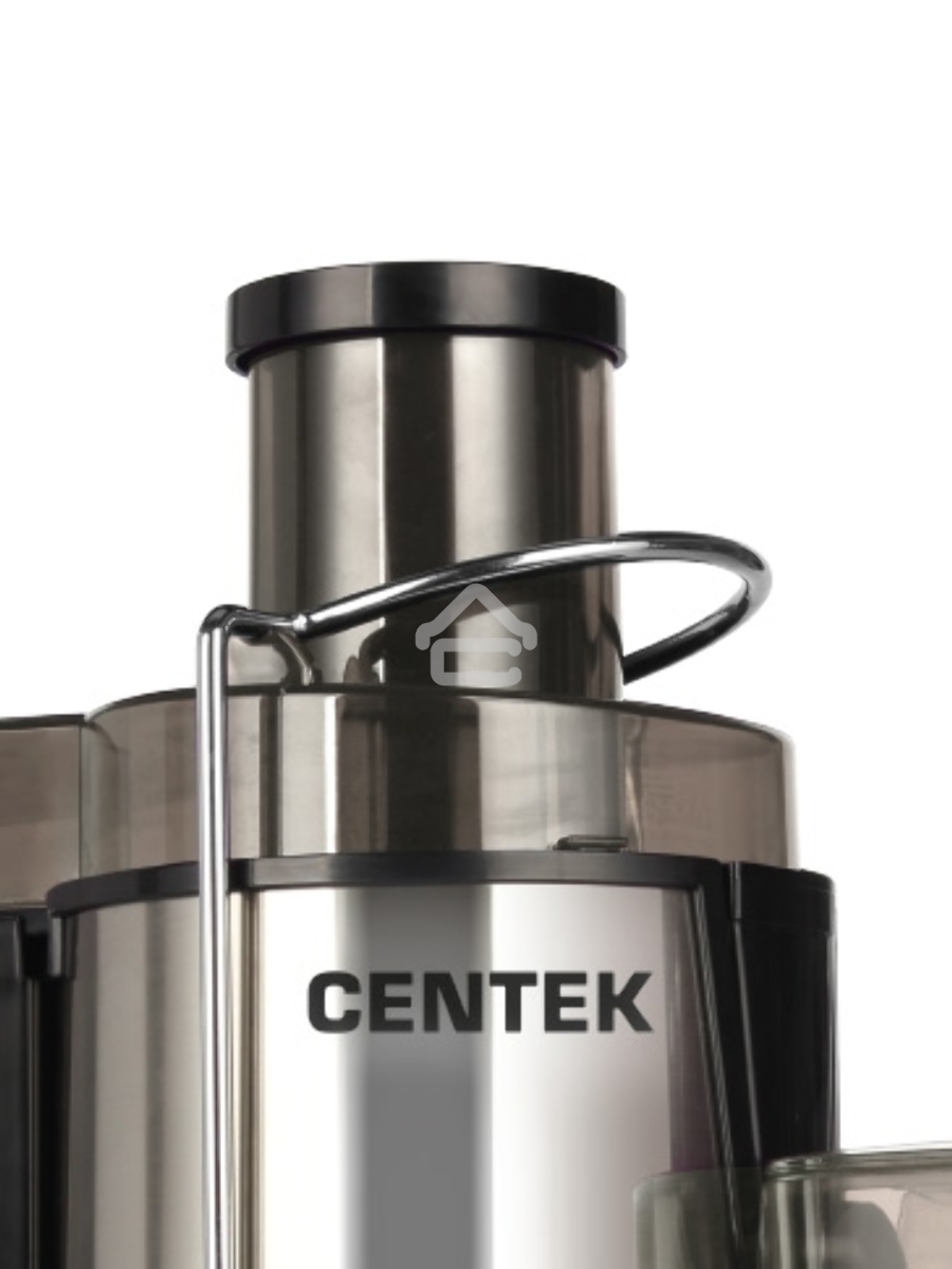 Соковыжималка Centek CT-1209 нержавеющая сталь/черный, 600 Вт
