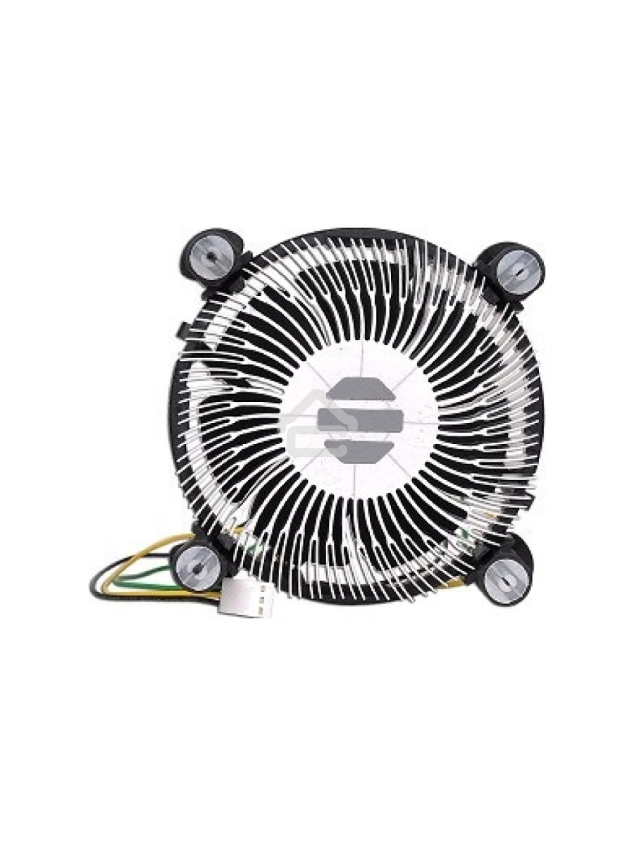 Кулер Intel E97379серебристый/черный 90мм алюминий 2500rpm 27db 4-pin 73W 58мм