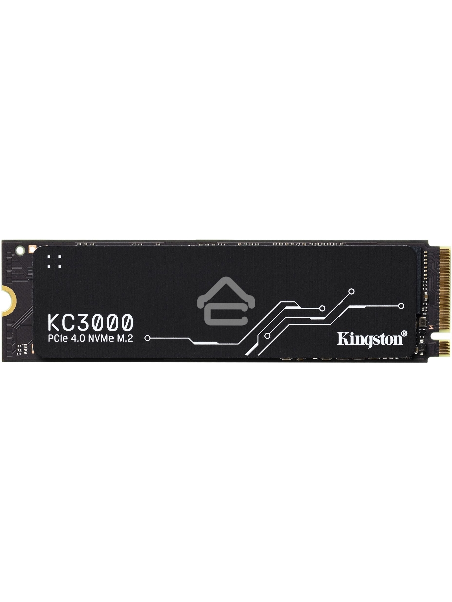 Накопитель SSD Kingston KC3000, 1TB, M.2 2280, PCIe 4.0 x4, R/W 7000/6000, с радиатором.