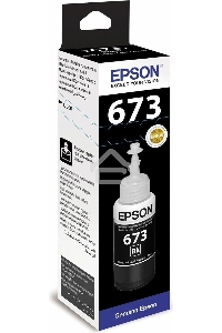 Чернила Epson 673 C13T673198 (аналог C13T67314A) черный 70мл для Epson L800/L810/L850/L1800