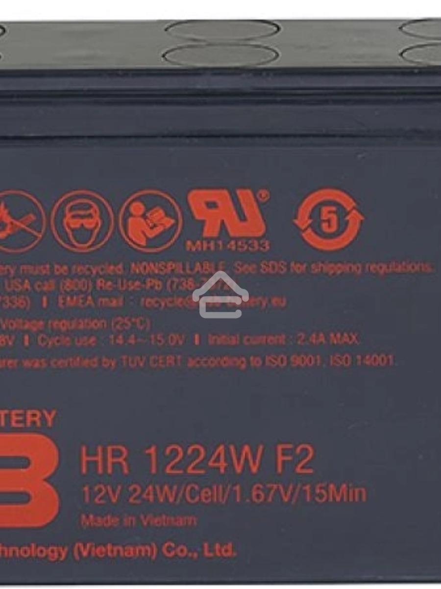 Батарея CSB HR 1224W (12V, 5.5Ah)