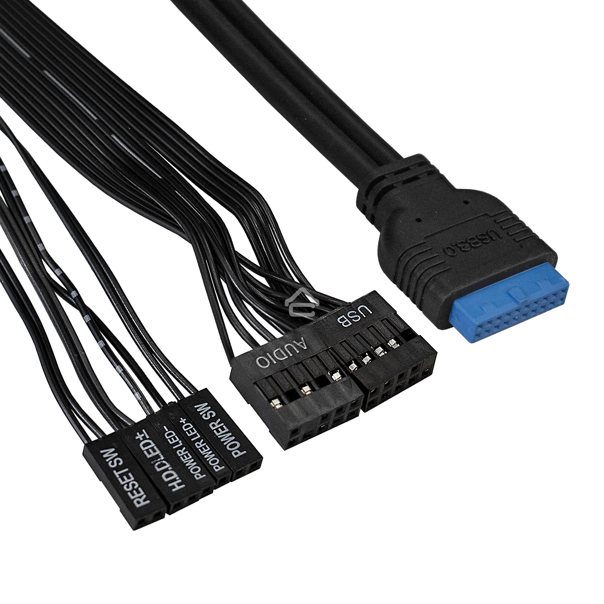 Компьютерный корпус Miditower ExeGate XP-330U EX272731RUSMiditowerXP-330U Black, ATX, <без БП>, 2*USB+2*USB3.0, Audio