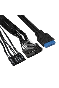 Компьютерный корпус Miditower ExeGate XP-330U EX272731RUS  MiditowerXP-330U Black, ATX, <без БП>, 2*USB+2*USB3.0, Audio