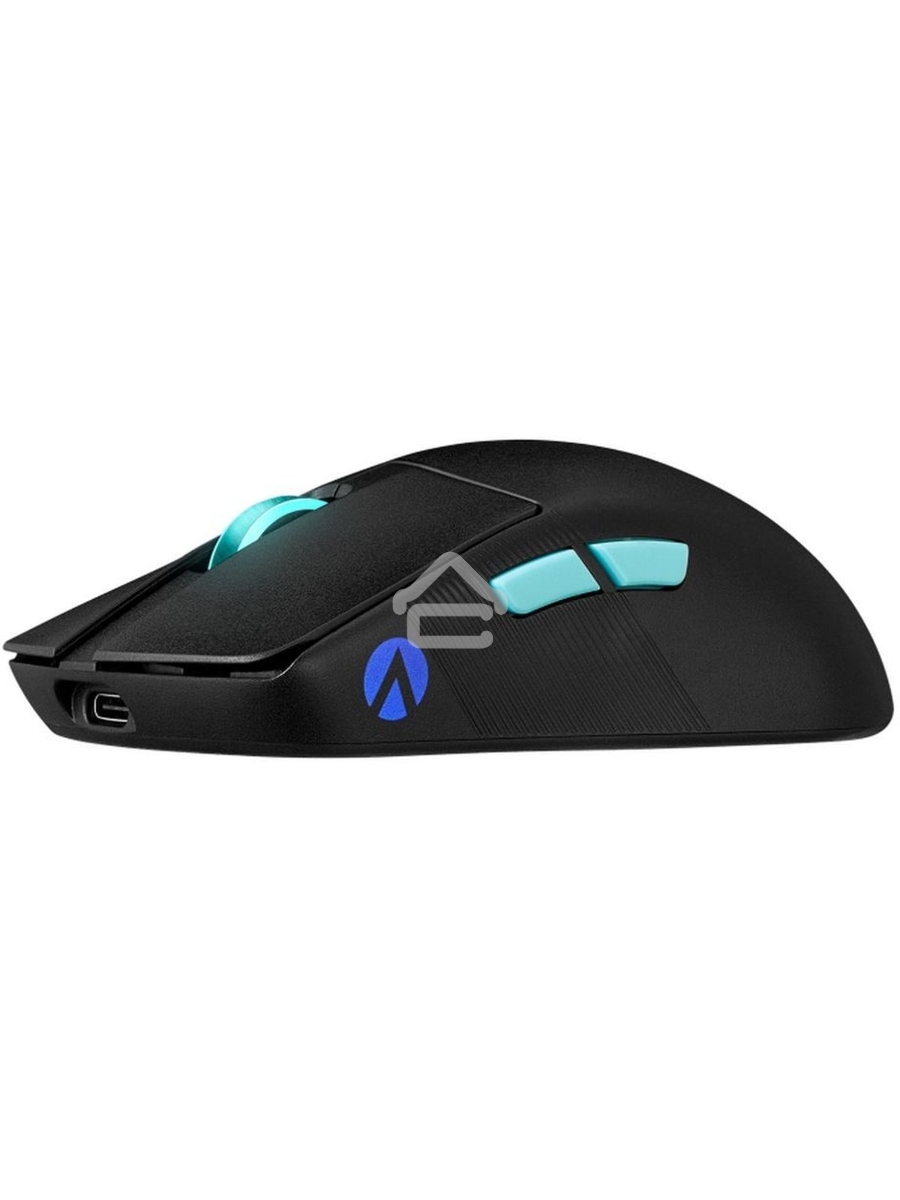 Мышь беспроводная/проводная ASUS ROG Harpe Ace Aim Lab Edition черный, 36000 dpi, радиоканал, Bluetooth, USB, кнопки - 5