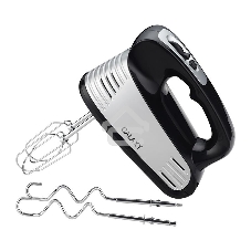 Миксер электрический Galaxy GL 2208, черный с серебристым, ручной, 250 Вт, 5 скоростей + режим 