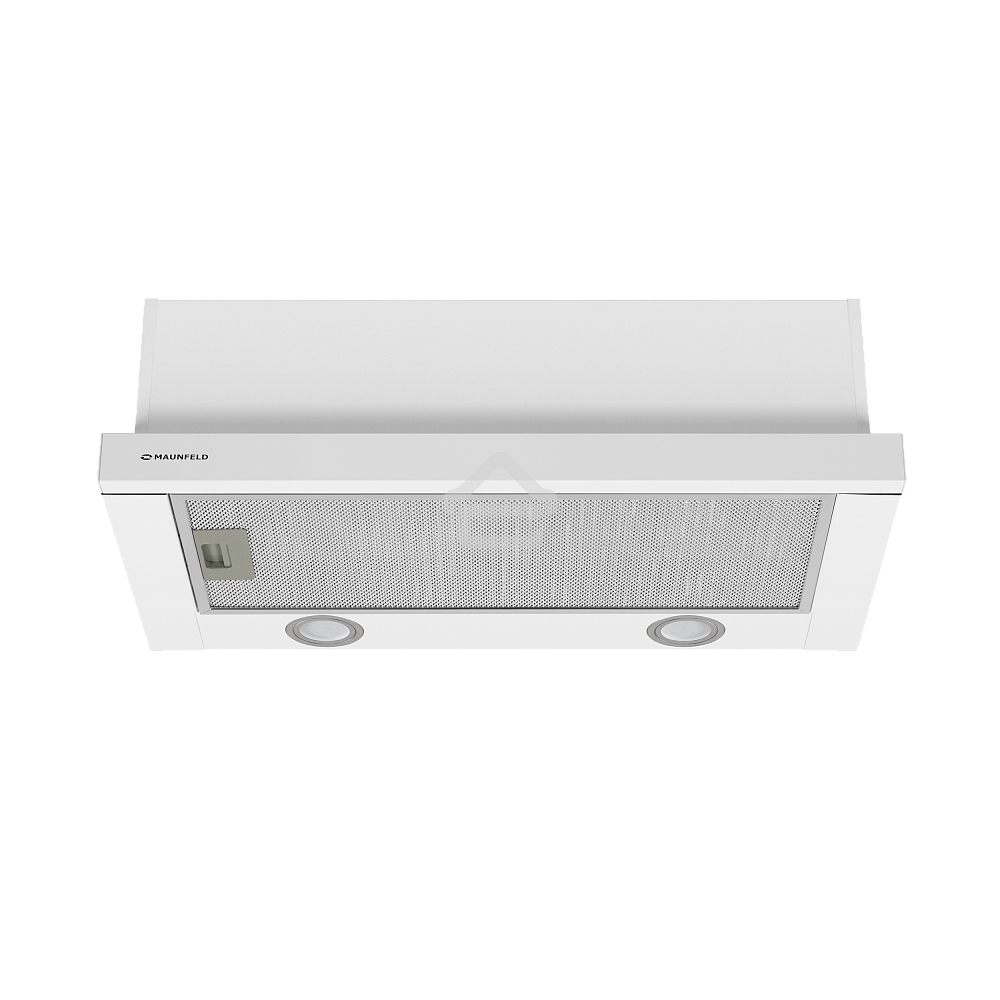 Вытяжка встраиваемая Maunfeld VS Light 50 белый, 50 см, 520 куб. м/ч, 56 дБ