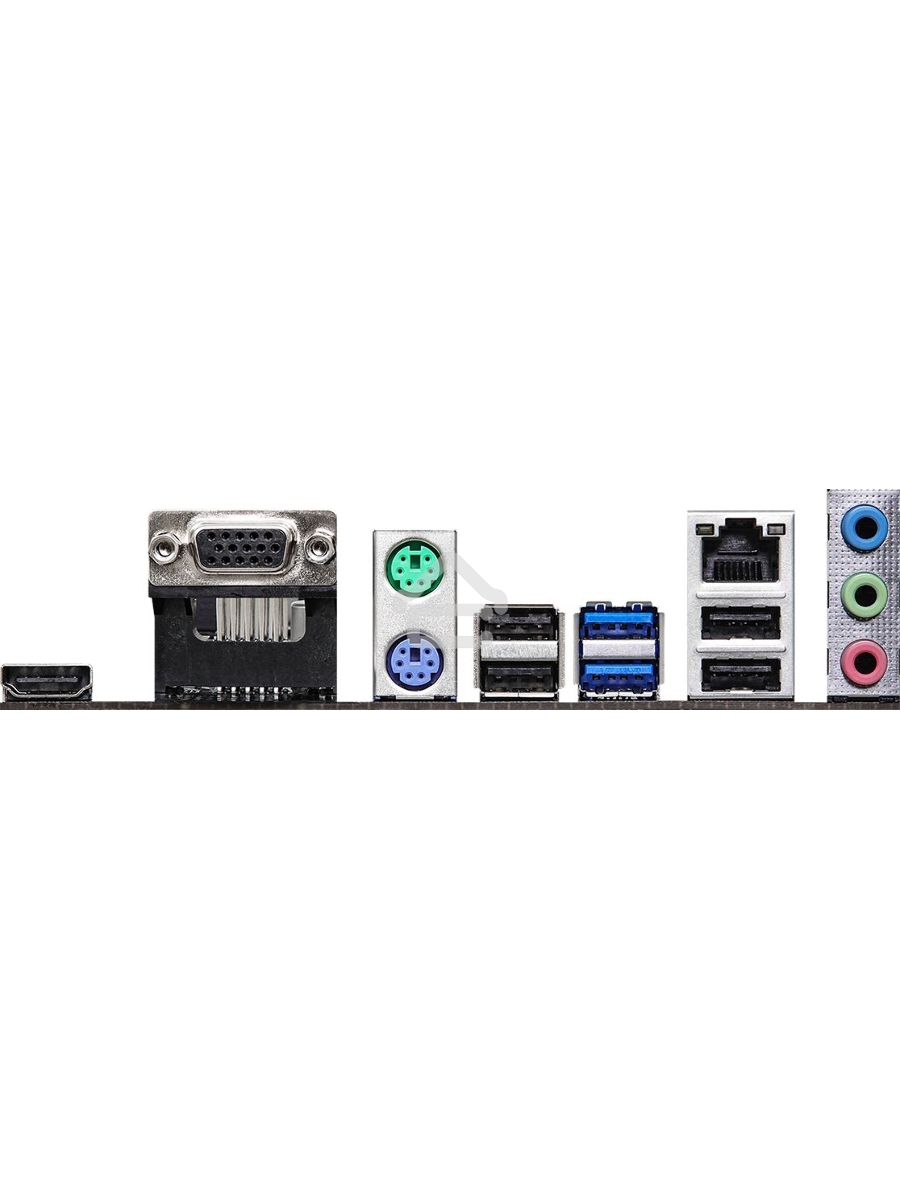 Материнская плата ASRock H510M-HVS R2.0, LGA 1200, Intel H510, 2xDDR4, 4xSATA, 1xPCIe 4.0 x16, 1xPCIe x1, 1xHDMI, 1xVGA, 1x 1Gb LAN, 2xUSB-A 3.2 Gen 1, 4xUSB 2.0, 3x3.5 мм, 7.1, mATX