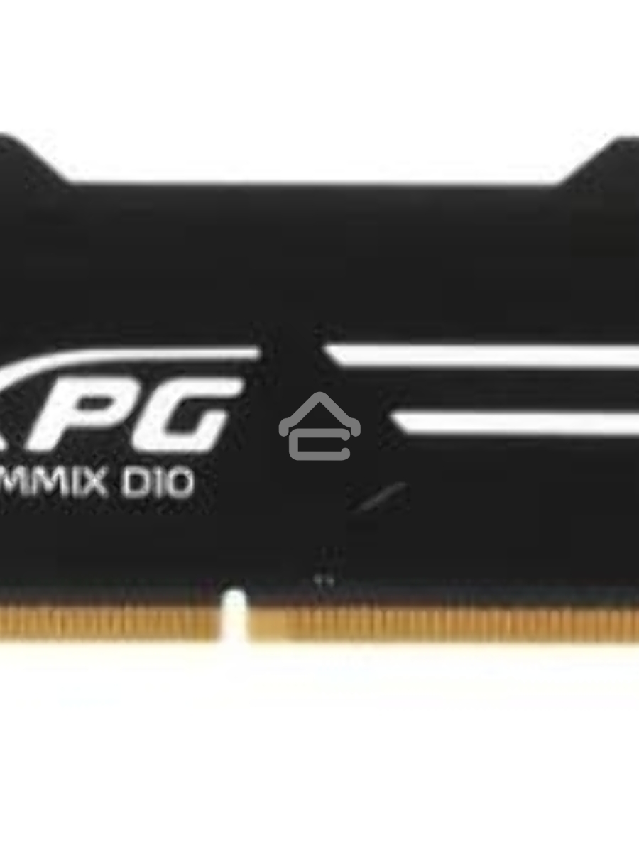 Оперативная память XPG Gammix D10, DDR4, 8GB (1x8GB), 3600MHz, CL18, DIMM, с радиатором, черный