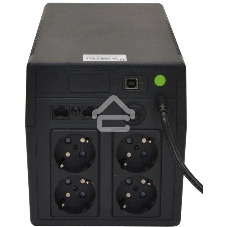 Источник бесперебойного питания Связь Инжиниринг СИПБ1,2БА.6-11/ЛИ 720Вт 1200ВА черный