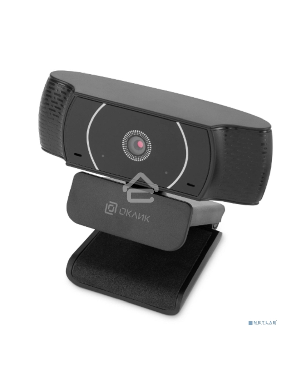 Камера Web Оклик OK-C016HD черный 1Mpix (1280x720) USB2.0 с микрофоном