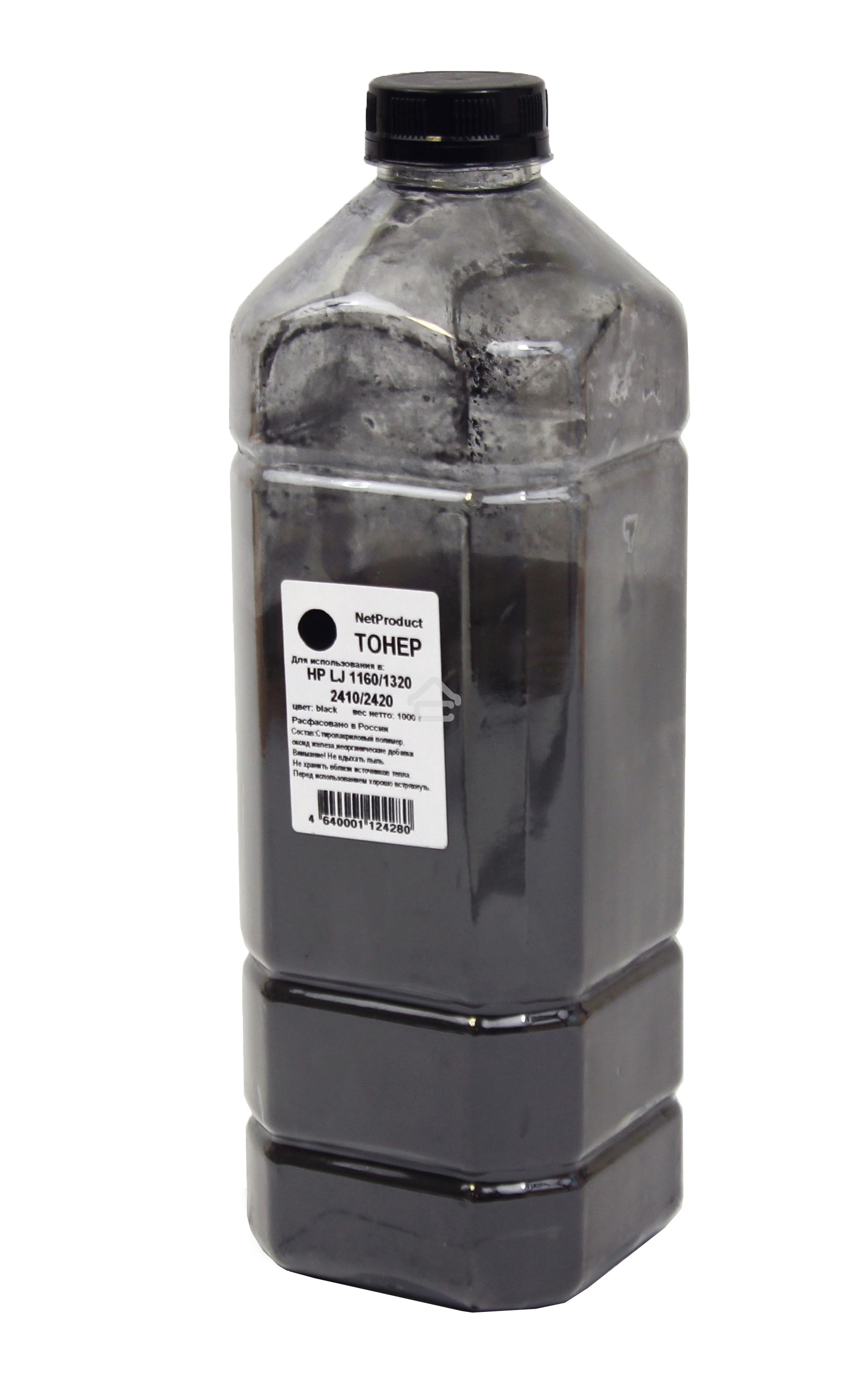 Тонер HP LJ 1160/1320/2410/2420 (NetProduct) 1кг, канистра