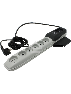 Сетевой фильтр ZIS  Pilot Pro 6 розеток (5 евро + 1Gadget Parking) 5 м, автомат защиты Surge protector Pilot PRO 6 outlets (5 euro + 1 without ground) 10A / 2.2kVt, 5m, automatic circuit-breaker
