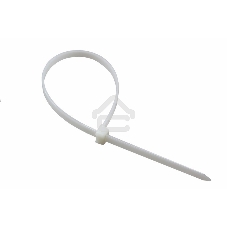 Хомут-стяжка кабельная нейлоновая Rexant 150x2,5 мм, белая, упаковка 100 шт.