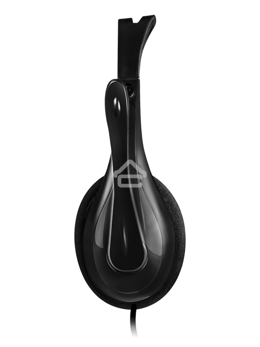 Наушники с микрофоном A4Tech HU-9 черный 1.8м накладные USB оголовье (HU-9 (BLACK))