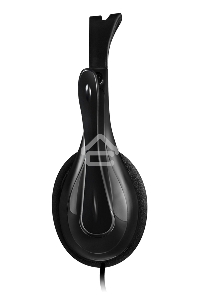 Наушники с микрофоном A4Tech HU-9 черный 1.8м накладные USB оголовье (HU-9 (BLACK))