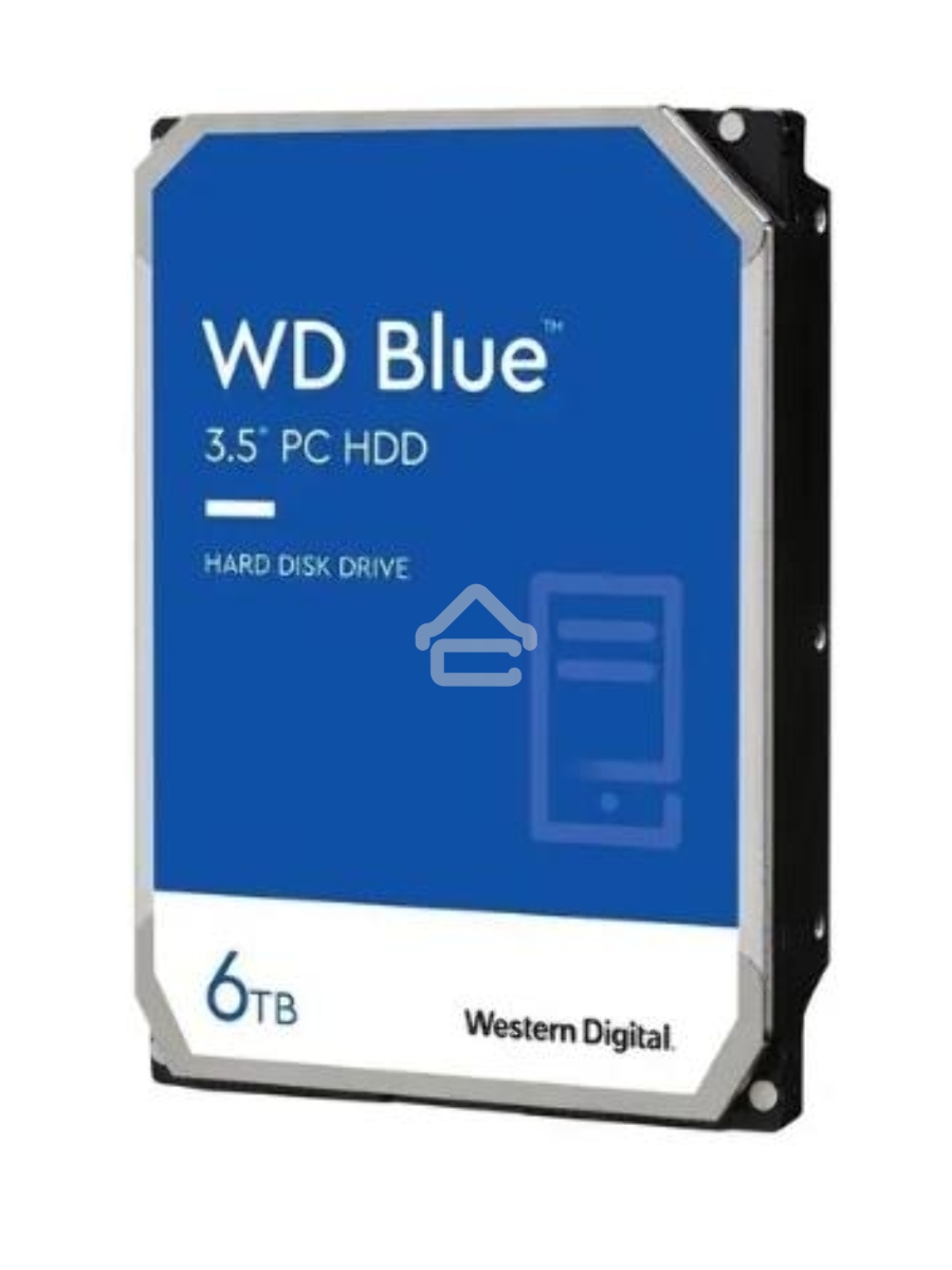 Жесткий диск Western Digital SATA 6TB 6GB/S 256MB BLUE WD60EZAX WDC