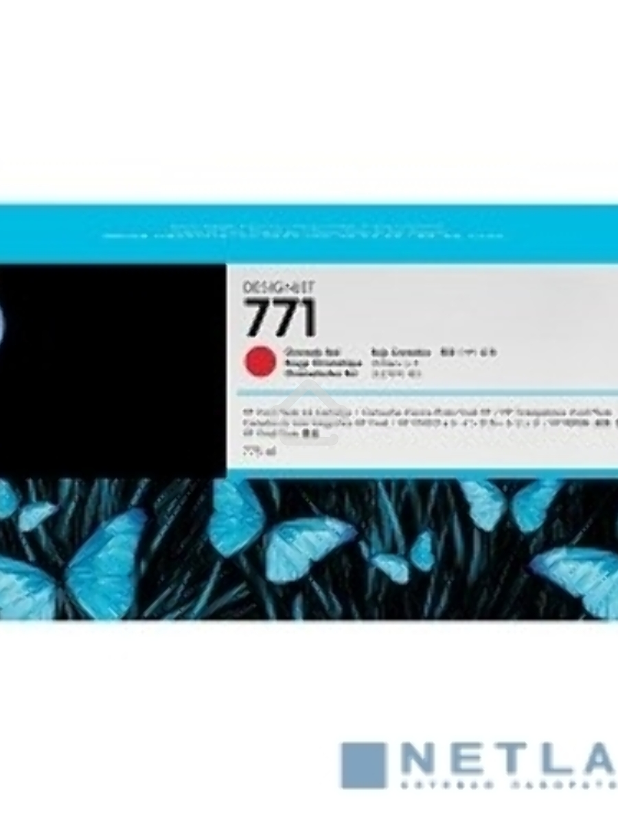 Картридж струйный HP №771C B6Y08A хроматический красный для HP DJ Z6200 (775мл)