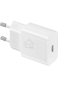 Сетевое зарядное устройство Samsung Adapter 15W Type C белый (EP-T1510NWEGEU)