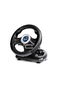 Руль SVEN GC-W500 (педали, вибро, скоба, лепестки, D-pad, 10 кл, резин. вставки, PC/Xinput)