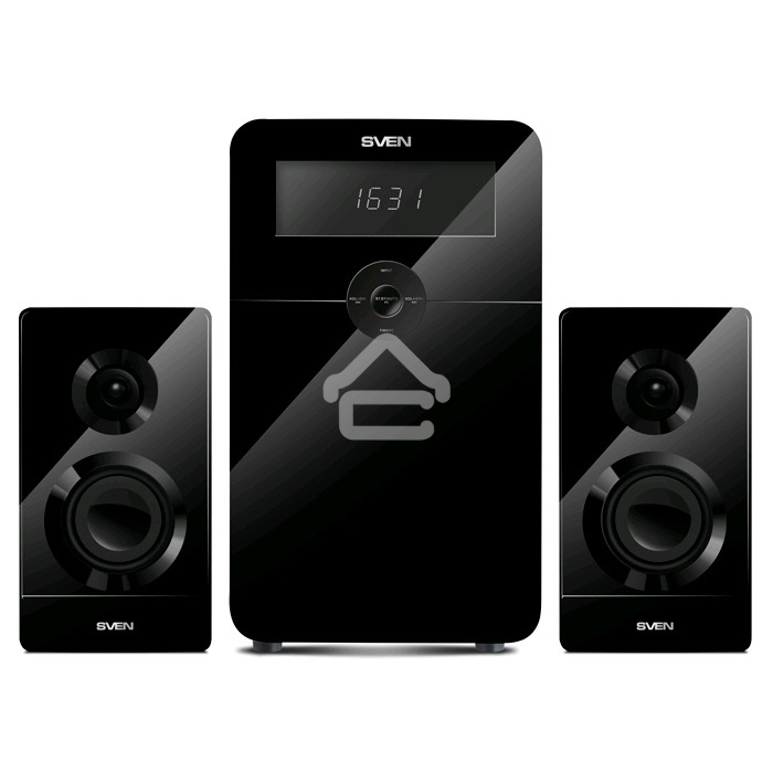 Акустическая система 2.1 SVEN MS-2250 / 80 Watt / ~230V 50Hz / Bluetooth / Black
